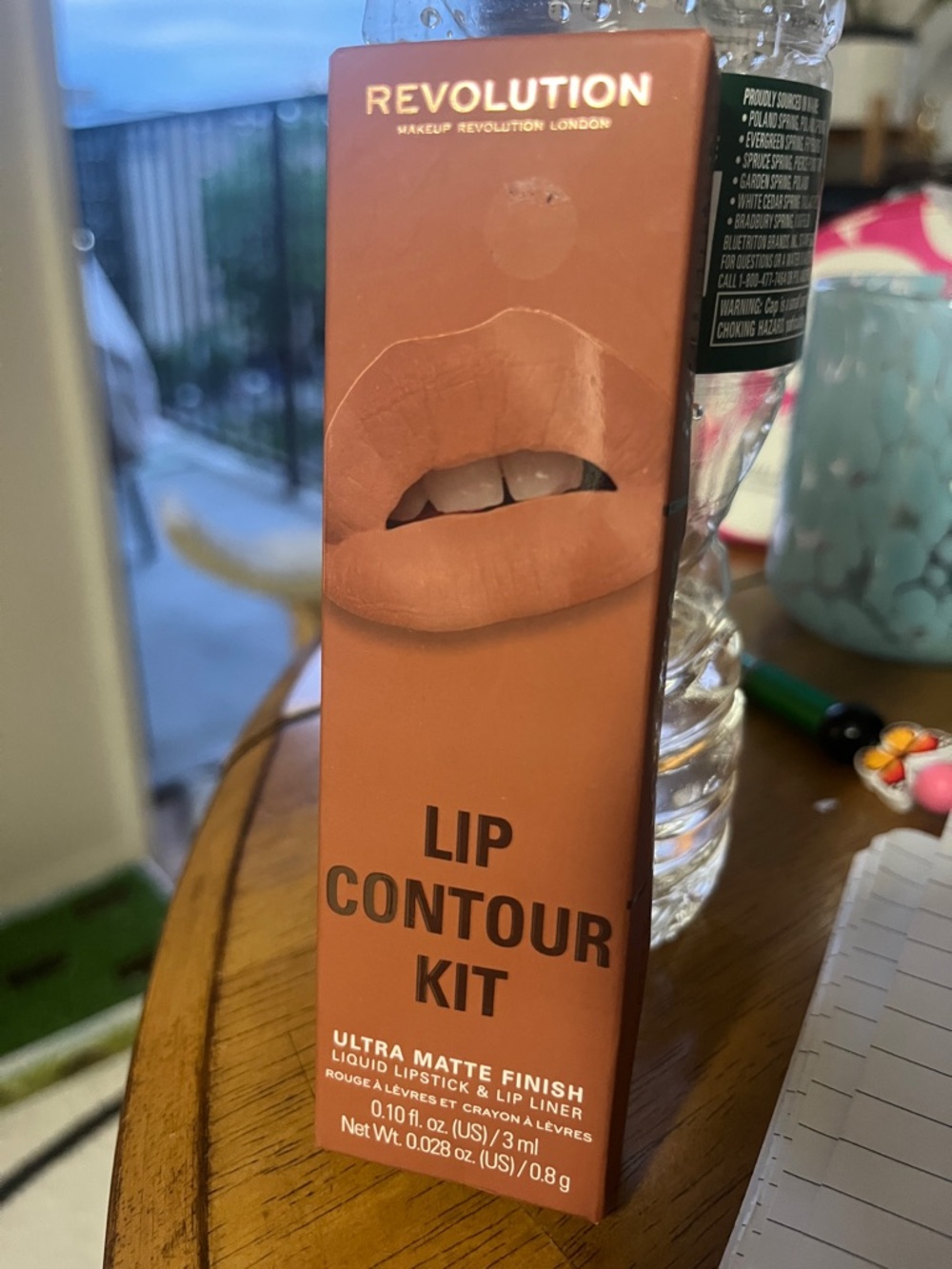 Revolution Lip Contour Kit — Warm Nude Brown